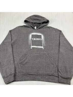 2014 The 1975 North American Tour Band Hoodie Size XL Gray